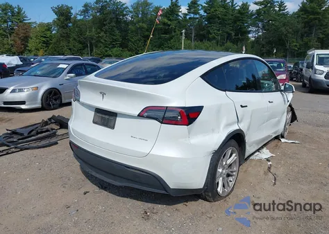 2023 Tesla Model Y Awd/Long Range Dual Motor All-Wheel Drive из США, поврежденный, VIN 7SAYGDEE8PA126452